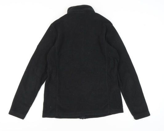 TOG24 Women's Black Basic Jacket Size 10 - Full Zip