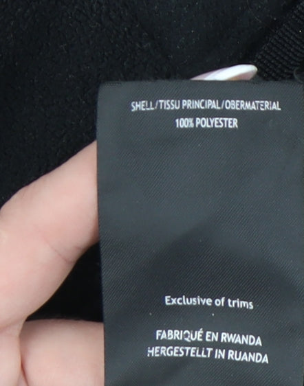 TOG24 Women's Black Basic Jacket Size 10 - Full Zip