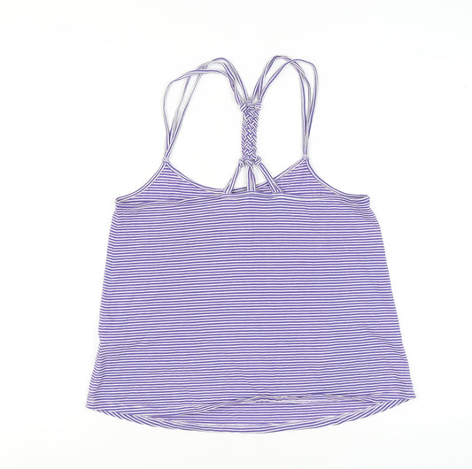 Jack Wills Women’s Purple Striped Camisole Tank
