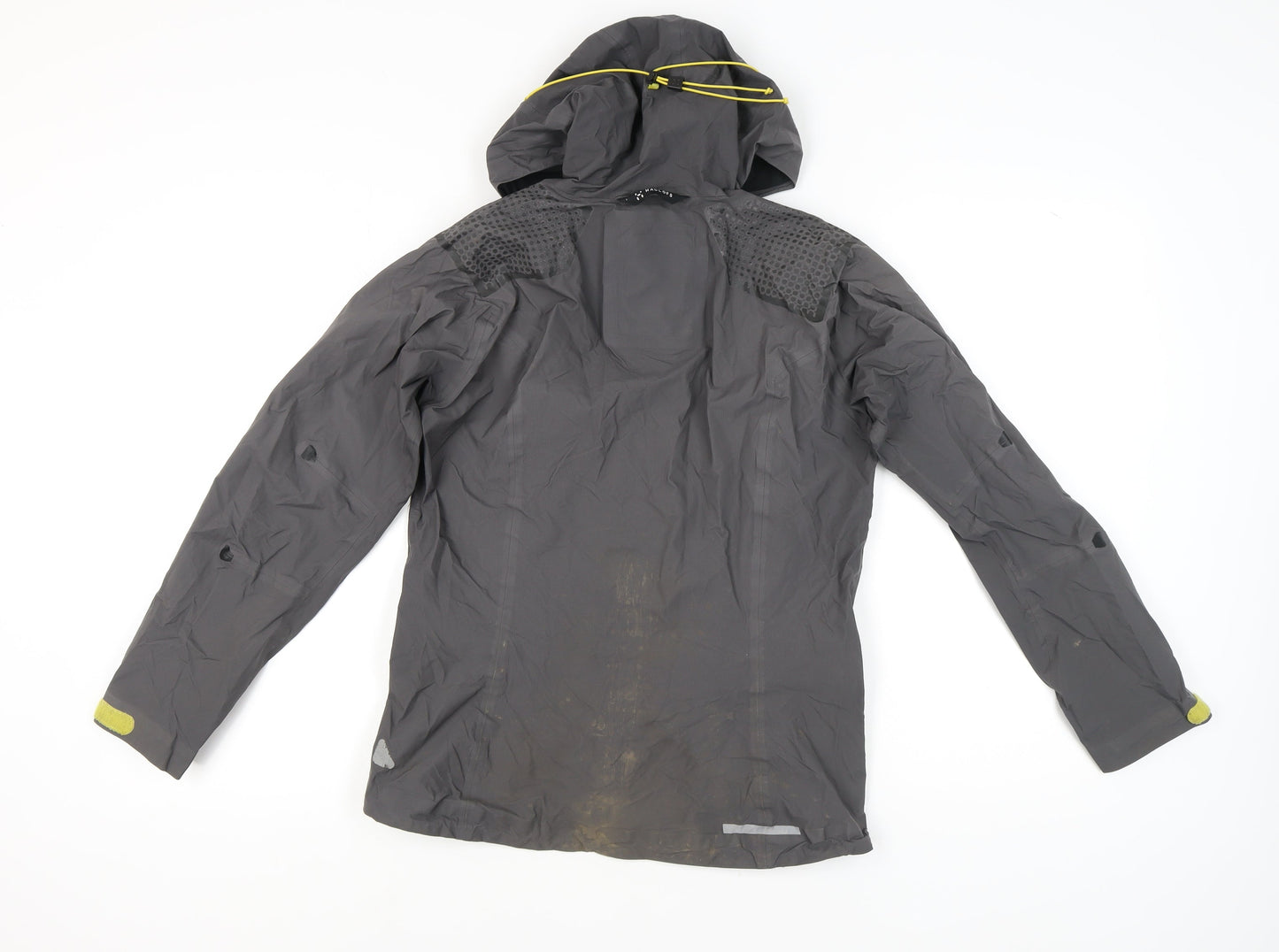 Haglöfs Women's Grey Rain Jacket Hooded Size 8
