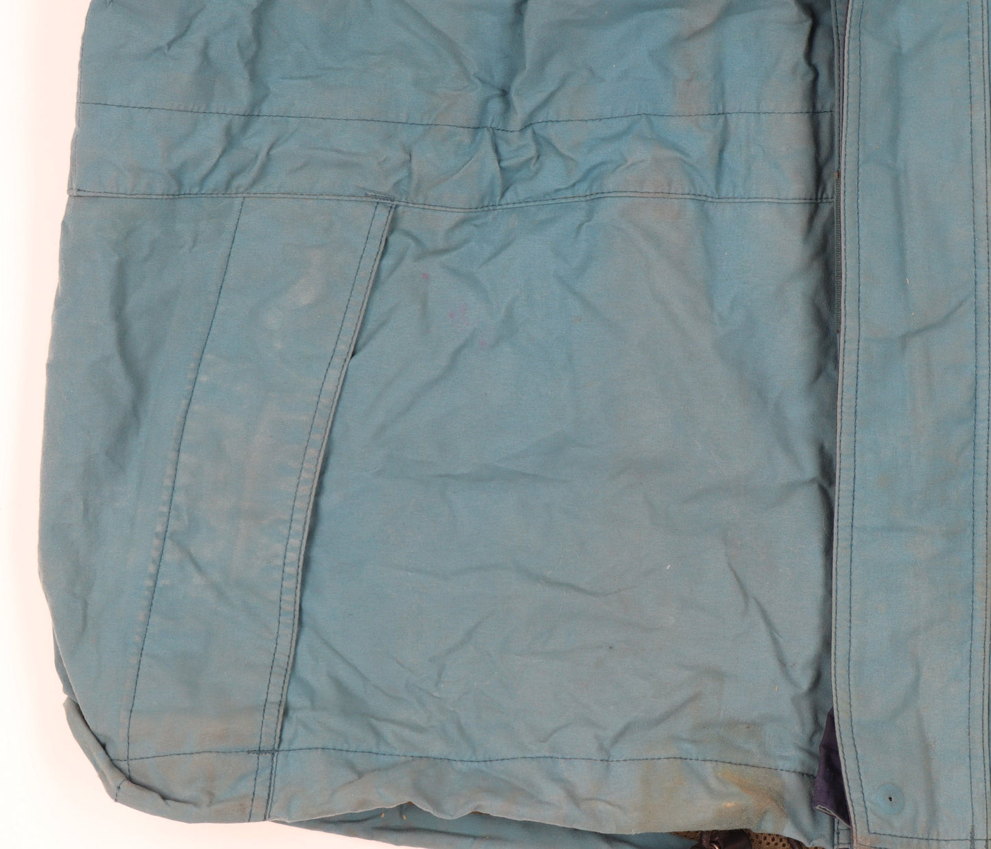 Patagonia Men's Blue Parka Jacket M - Hooded & Casual