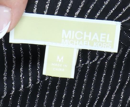 Michael Kors Women's Black Sheath Dress M