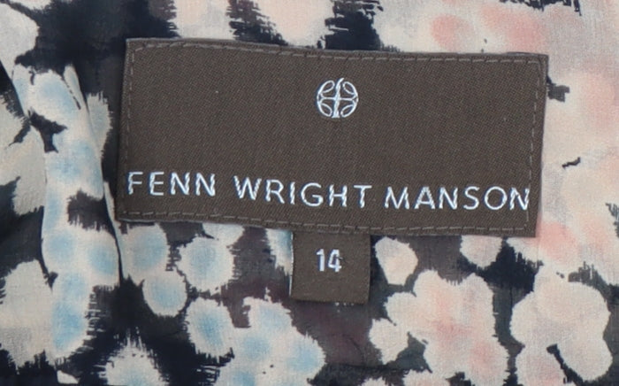 Fenn Wright Manson Women's Multicoloured Dress, Size 14, Floral Pattern