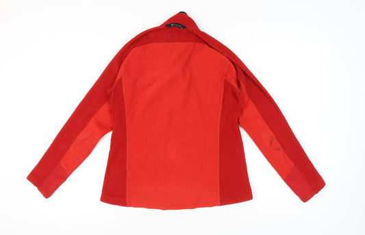 Haglöfs Women's Red Henley Fleece Sweatshirt M