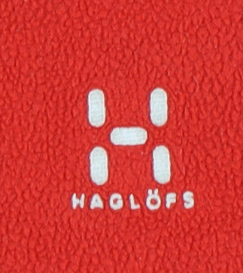 Haglöfs Women's Red Henley Fleece Sweatshirt M