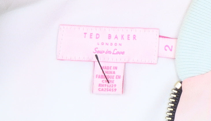 Ted Baker Women’s Multicoloured Bomber Jacket Size 6