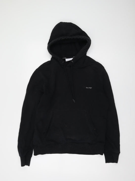 Calvin Klein Men's Black Pullover Hoodie - Medium