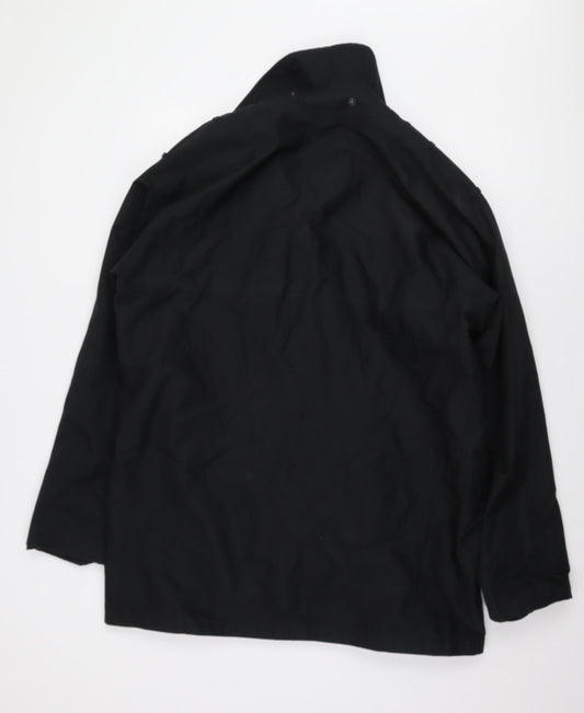 L.A. Corporate Men's Black Parka Jacket - L