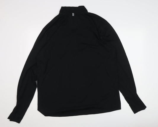 Nike Men's Black XL Sports Sweatshirt Dri-Fit 1/2 Zip