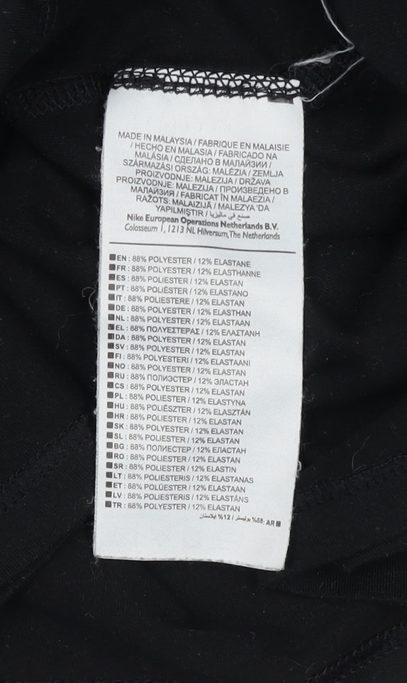 Nike Men's Black XL Sports Sweatshirt Dri-Fit 1/2 Zip