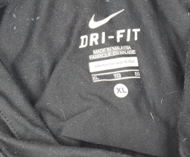 Nike Men's Black XL Sports Sweatshirt Dri-Fit 1/2 Zip