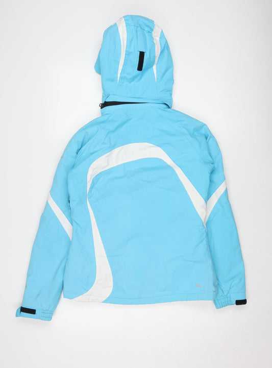 Trespass Women's Blue Ski Jacket - S, Waterproof, Hooded