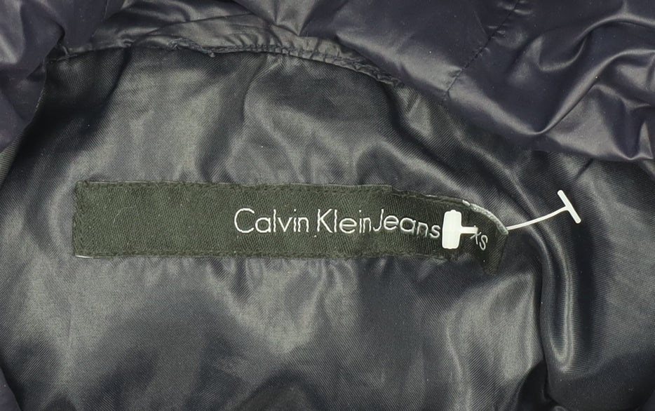 Calvin Klein Jeans Women's Black XS Puffer Jacket