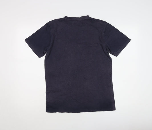 Fenchurch Men's Black Graphic Print T-Shirt Size S