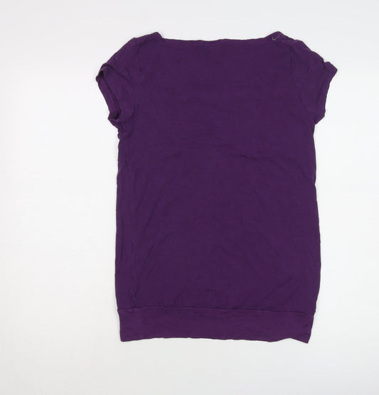 Ellesse Women’s Purple Viscose T-Shirt Size 12