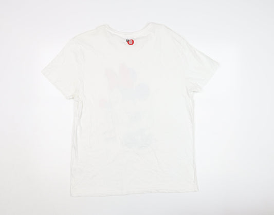 Comic Relief Disney Minnie Mouse Unisex T-Shirt White L