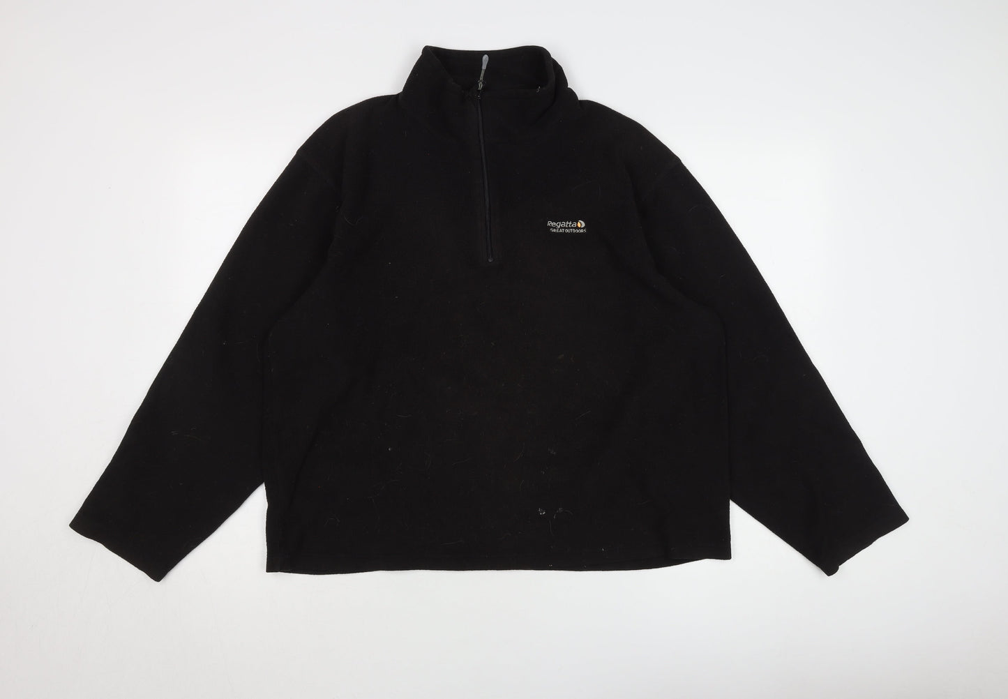 Regatta Men's Black XL Fleece Pullover Sweatshirt