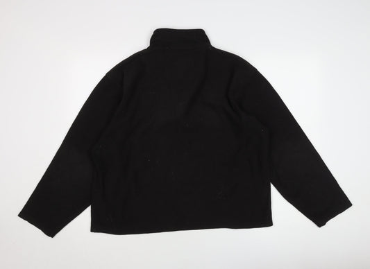 Regatta Men's Black XL Fleece Pullover Sweatshirt