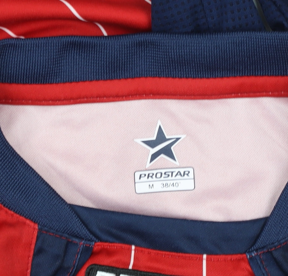 Prostar Men's Red Football Jersey Medium