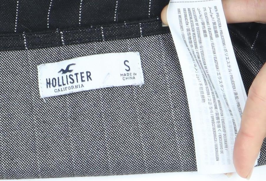 Hollister Women’s Black Cropped Blouse S