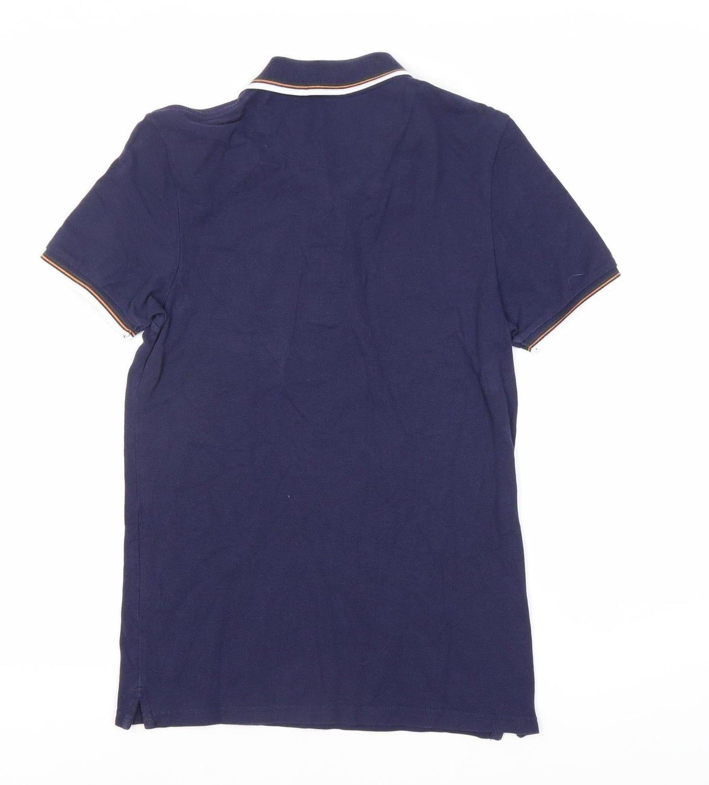 Lyle & Scott Men's Blue Polo Shirt Size S, Logo, Casual