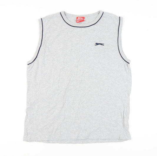 Slazenger Men's Grey Sleeveless XL T-Shirt