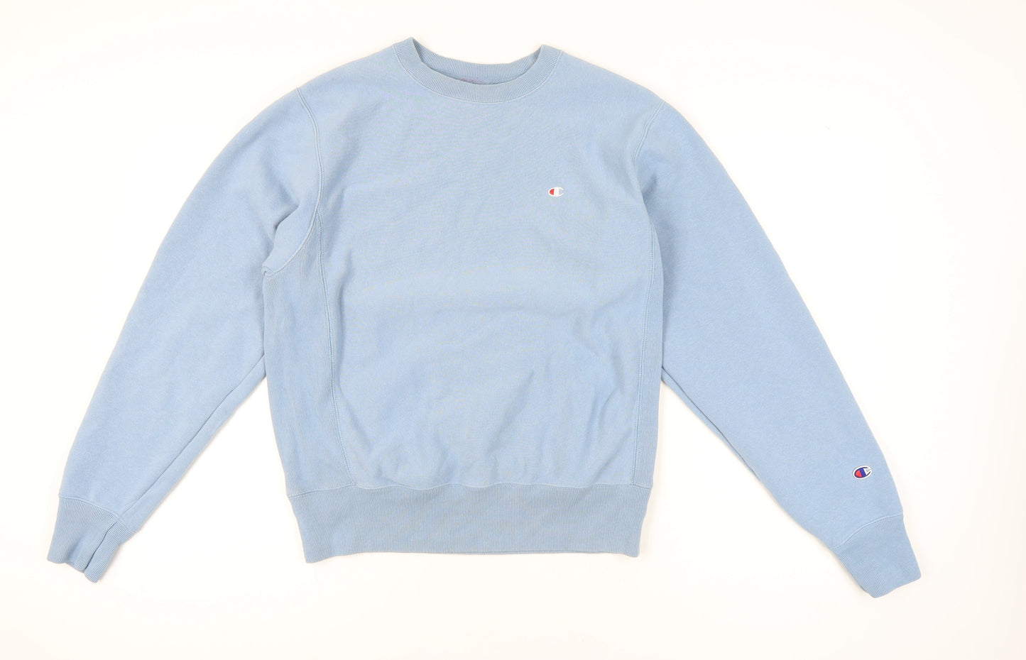 Champion Unisex Blue Pullover Sweatshirt, Size S