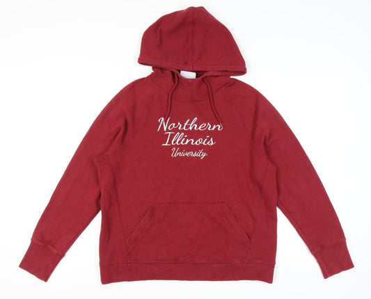 Mens UK XL Regular Champion Red Pullover Hoodie