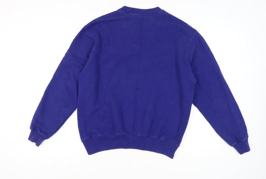 Champion Men's Blue Pullover Sweatshirt M