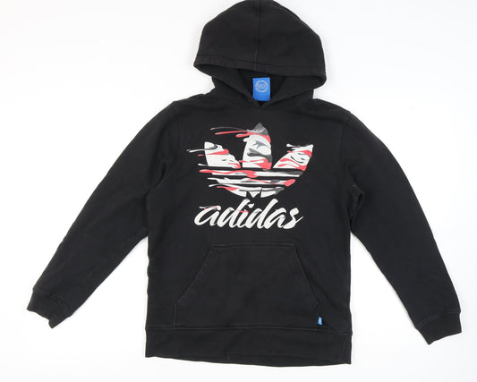 Adidas Men's Black Pullover Hoodie M