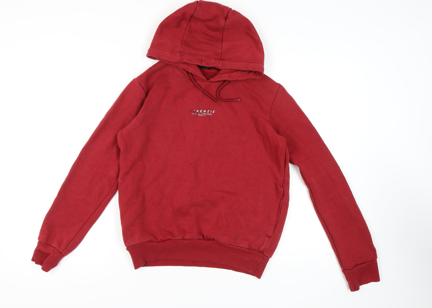 McKenzie Unisex Red Pullover Hoodie M