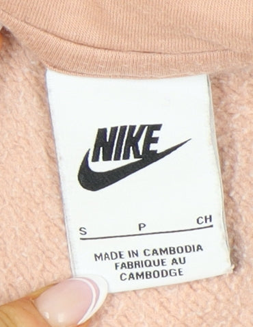 Nike Men's Beige Paris Pullover Hoodie - Size S