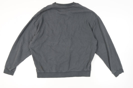ASOS Women's Grey Pullover Sweatshirt, M