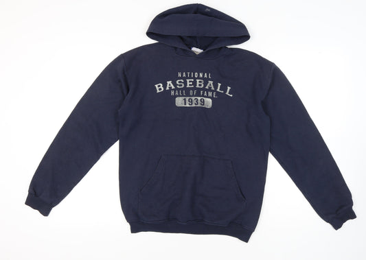 Champion Men’s XL Blue Pullover Hoodie with Graphic