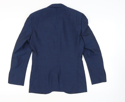Next Men's Blue Blazer 36S Single-Breasted