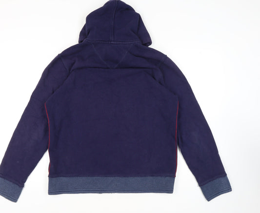 Fat Face Men's Blue Full Zip Hoodie Size L