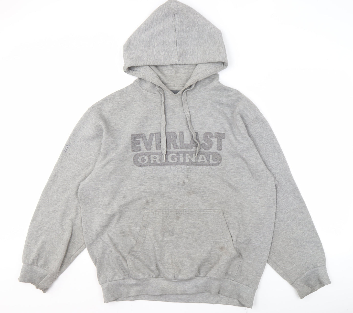 Everlast Men's Grey Pullover Hoodie L