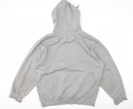 Everlast Men's Grey Pullover Hoodie L