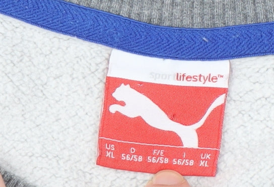 Puma Men's Grey XL Pullover Sweatshirt