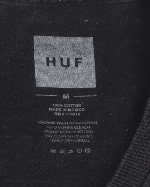 HUF Men's Black M Graphic Print T-Shirt