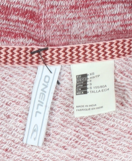 O'Neill Women's Red Pullover Hoodie XS New