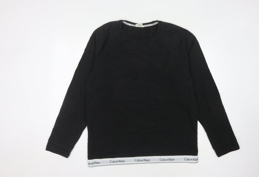 Calvin Klein Men's Black XL Pullover Sweatshirt