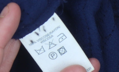 Brand and care label for French Connection Women's Short Striped Sequin Dress, size 8