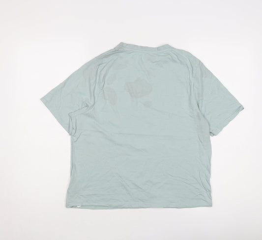 Womens UK Size 12-14 Star Wars Blue 100% Cotton T-Shirt