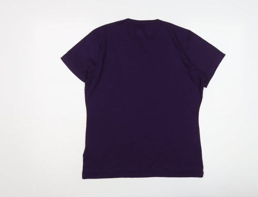 Peter Storm Women's Purple T-Shirt, Size 16