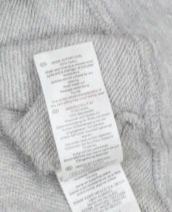 Hobbs Women's Grey Star Pullover Sweatshirt M
