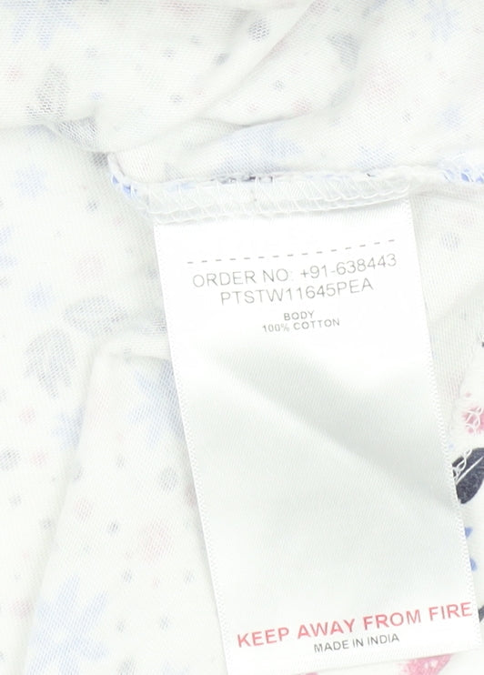 Peter Storm Women's Floral T-Shirt, Size 16, Multicoloured, Cotton