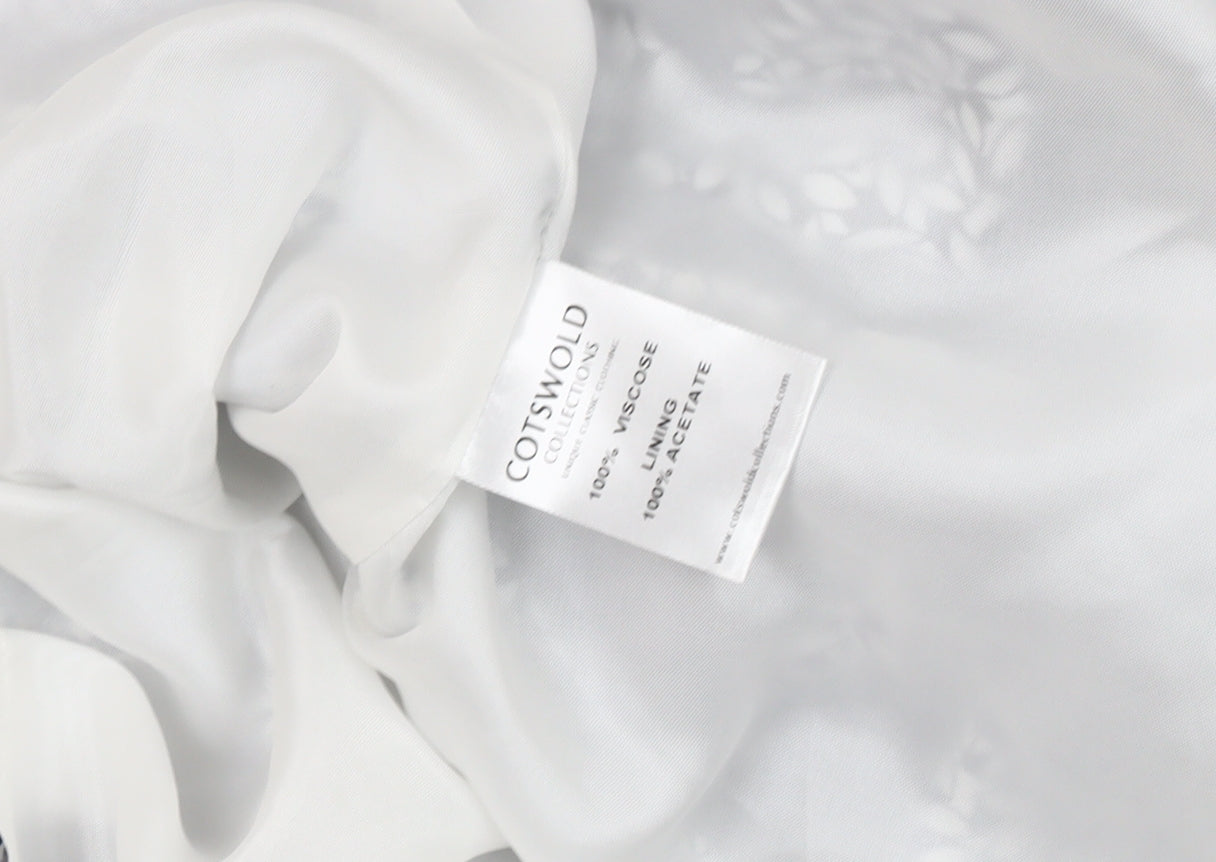 Cotswold Collections Women's Blue Midi Floral Skirt, Size 14