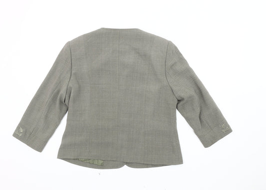 Brandtex Women's Grey Blazer Size 12