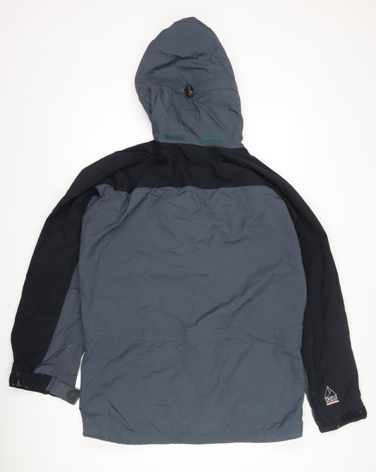 Lowe Alpine Men's Blue M Anorak Jacket Hoodie